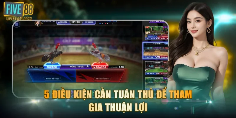 5 điều kiện cần tuân thủ để tham gia thuận lợi